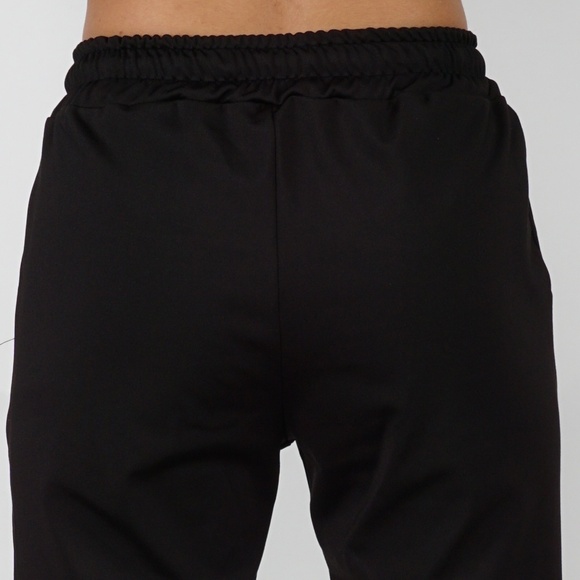 Drawstring Waist Jogger Sweatpants with Pockets - Picture 3 of 4